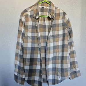 Janie and Jack brushed twill shirt